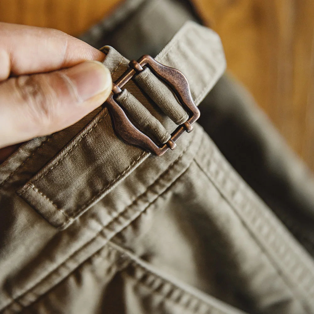 Men’s Summer Chino Shorts | Relaxed, Olive Green