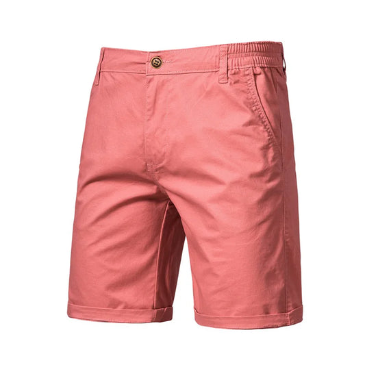 Men’s Chino Summer Shorts | Casual, Elastic Waist