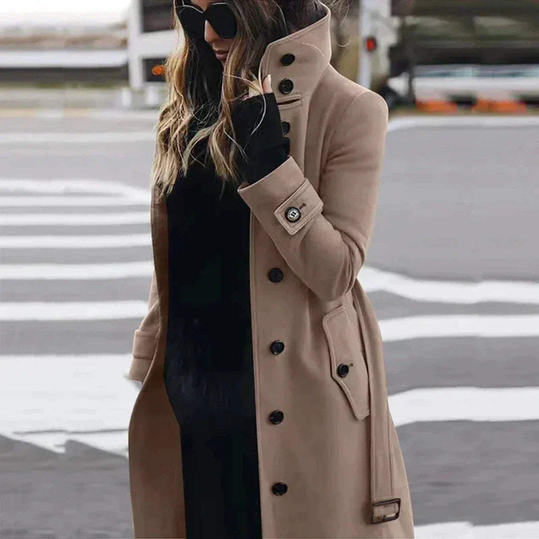 Stylish Women's Winter Overcoat | Warm, Elegant, Weather-Resistant