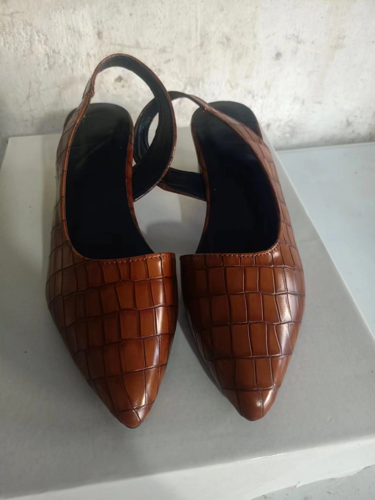 Women's Work High Heels | Closed Toe Slingback