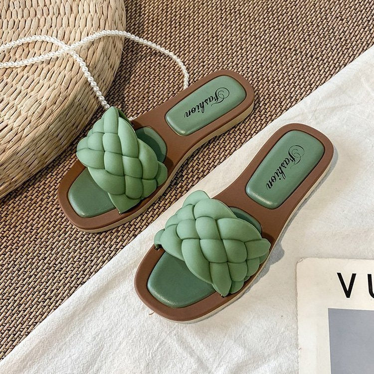 Women's Slip On Sandals | Flat Slides