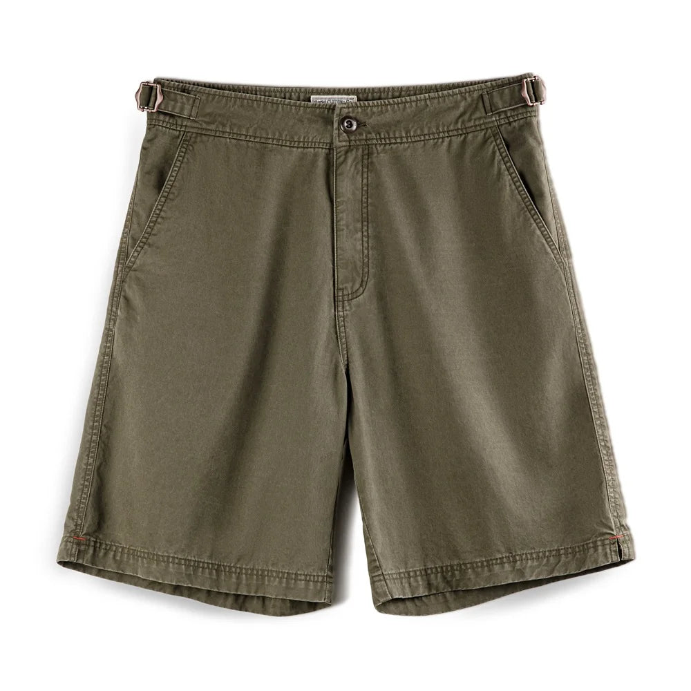 Men’s Summer Chino Shorts | Relaxed, Olive Green