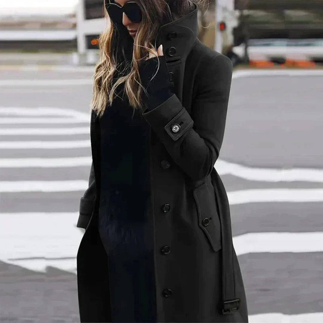 Stylish Women's Winter Overcoat | Warm, Elegant, Weather-Resistant