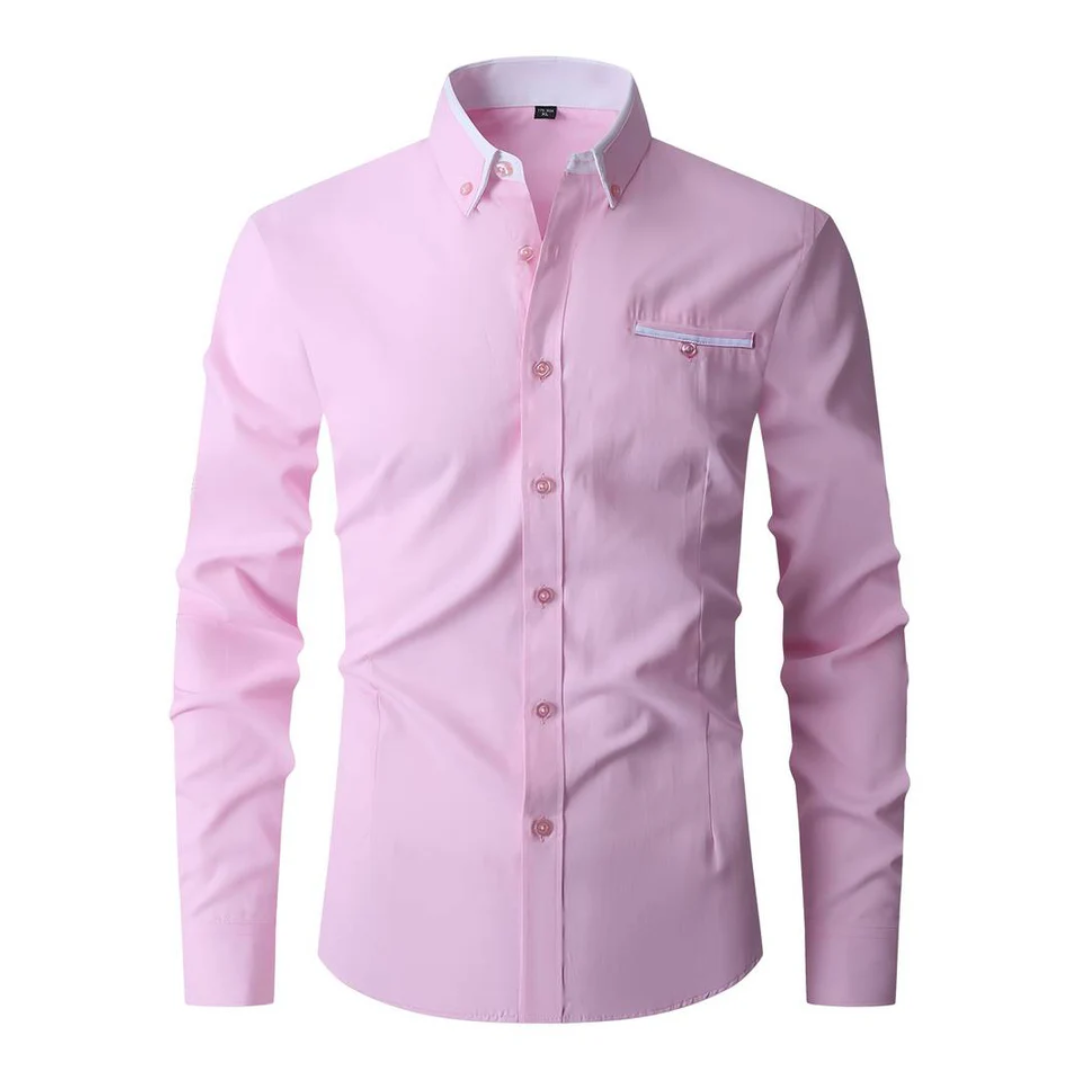 Men's Classic Long Sleeve Dress Shirt | Smart Fit, Timeless Elegance