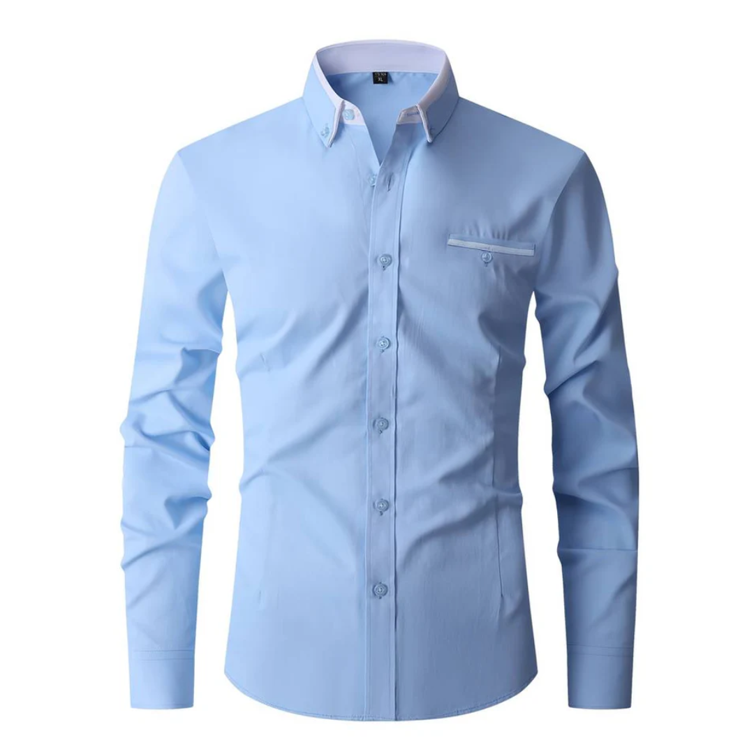 Men's Classic Long Sleeve Dress Shirt | Smart Fit, Timeless Elegance