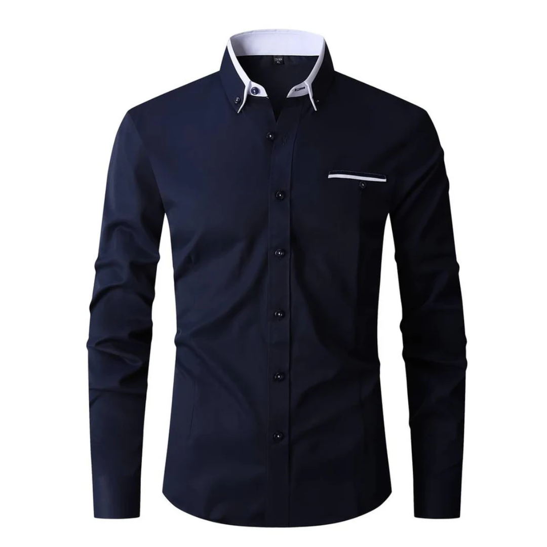 Men's Classic Long Sleeve Dress Shirt | Smart Fit, Timeless Elegance