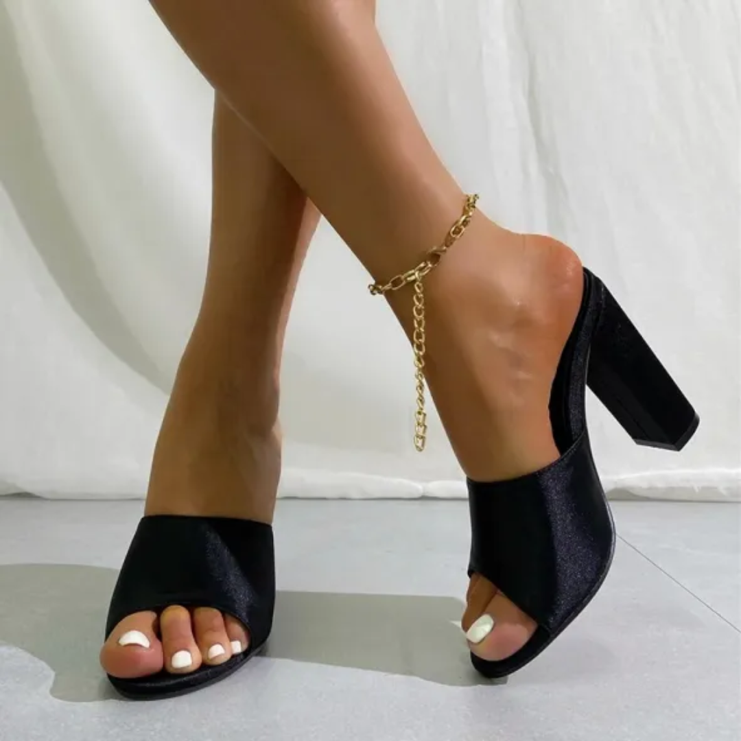 Women's Slip On High Heels | Heeled Sandals