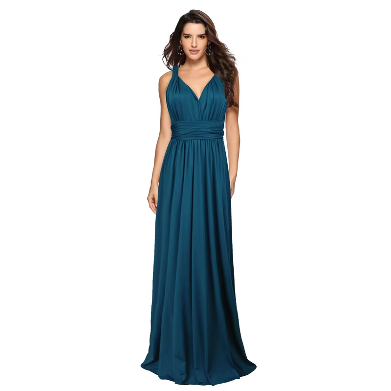 Women's Elegant Backless Party Dress | Maxi