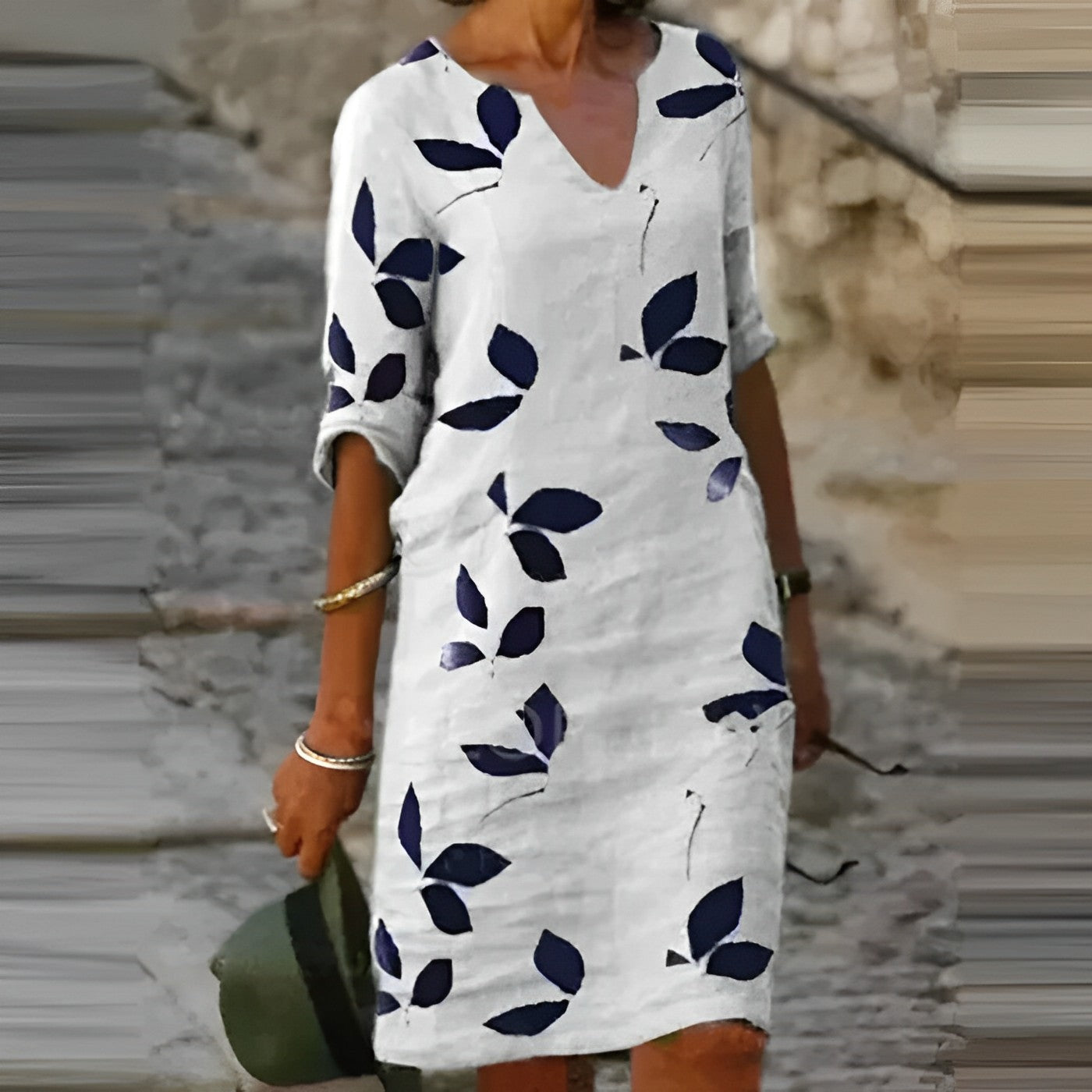 Women's Elegant Tunic Summer Dress | Midi