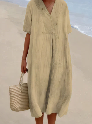 Women's Beach Summer Midi Dress | Loose, Modest