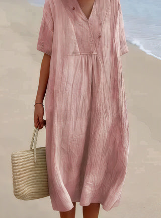 Women's Beach Summer Midi Dress | Loose, Modest