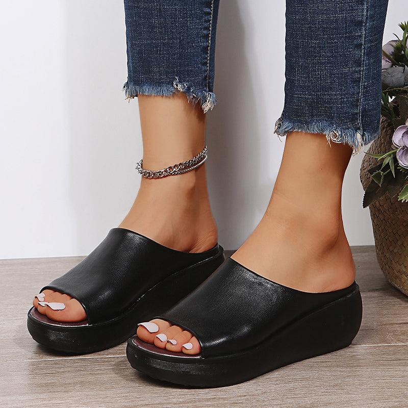 Women's Slip On Wedge Sandals | Platform Slides