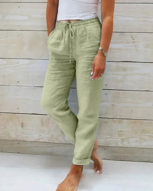 Women's Summer Pants | Drawstring, Relaxed Fit