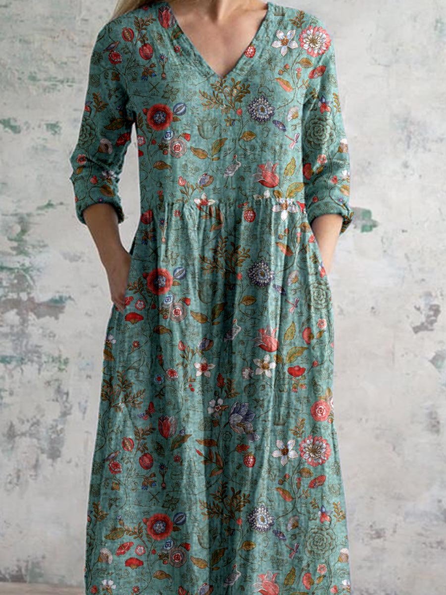 elegant-floral-vneck-dress-for-2-zj7hwn