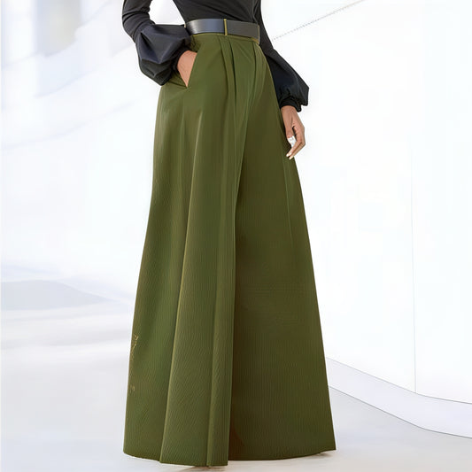 Women's Summer Trousers | High Waisted, Wide Leg