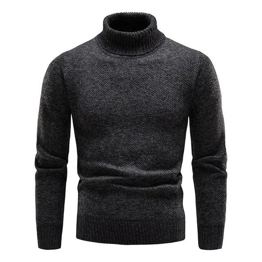 Elegant Men's Turtleneck Jumper | Soft, Stylish, Versatile Comfort