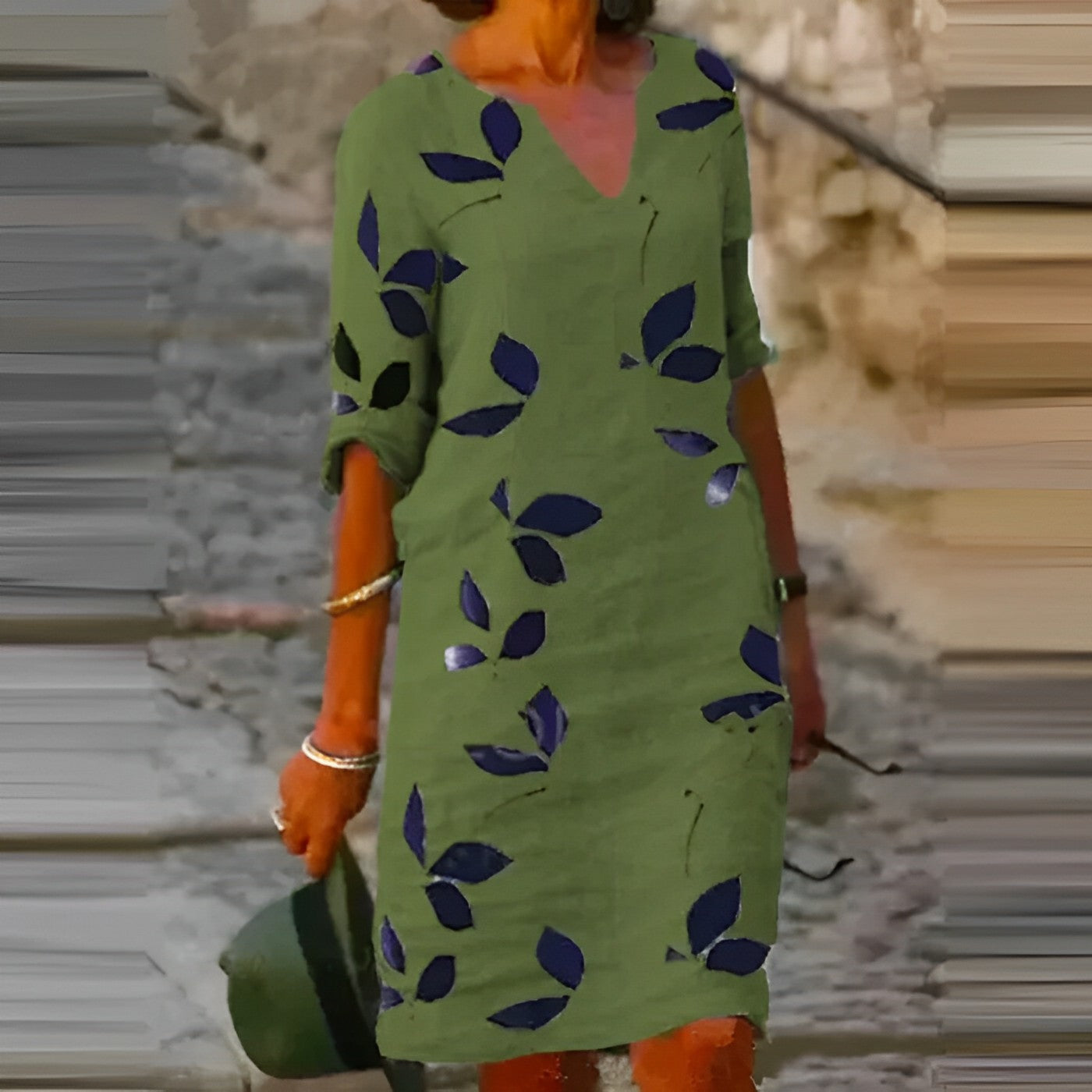 Women's Elegant Tunic Summer Dress | Midi