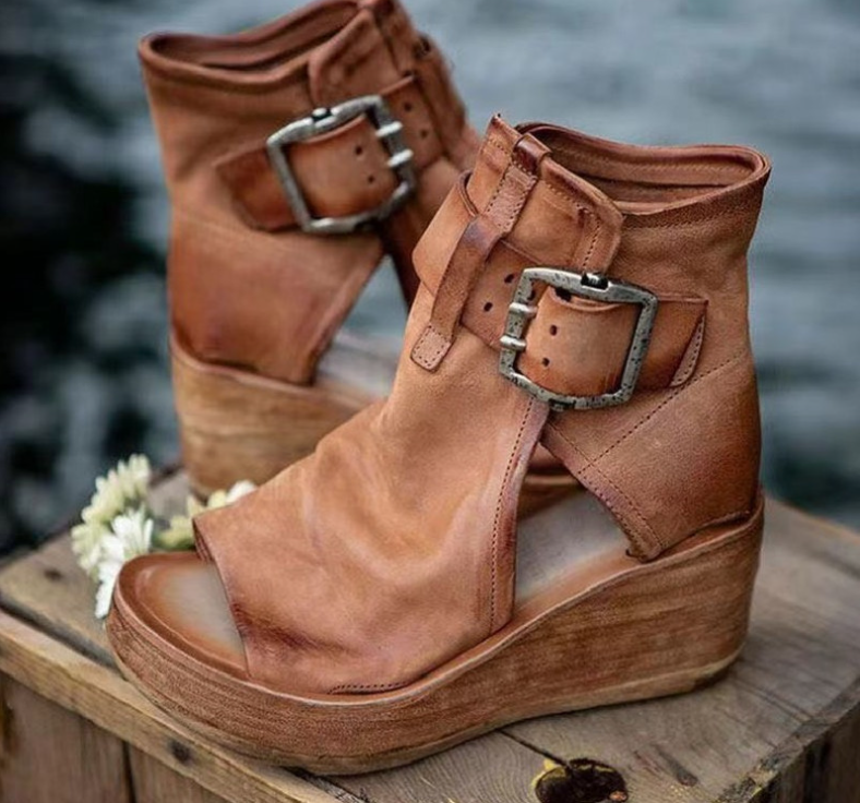 Women's Wedge Sandals | Cowgirl High Heels