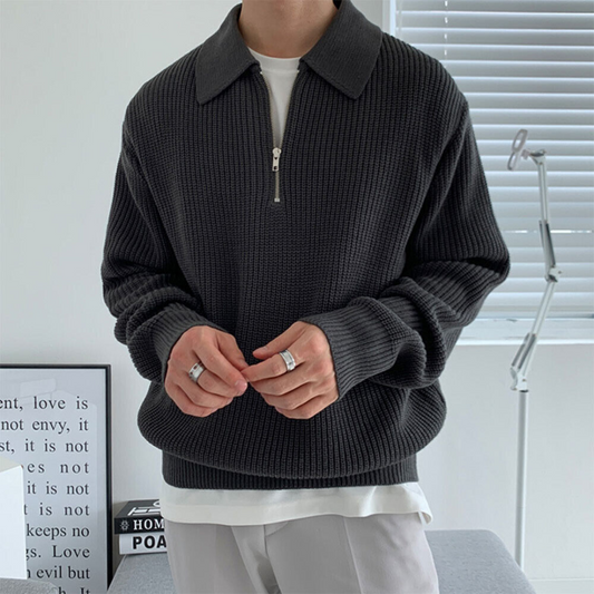 Premium Men's Cashmere Style Knit | Soft, Elegant, Versatile Style