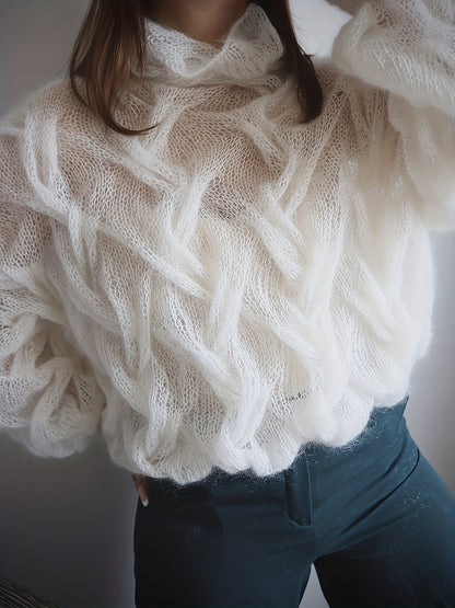 Bellinda - Elegant stylish hollow out sweater