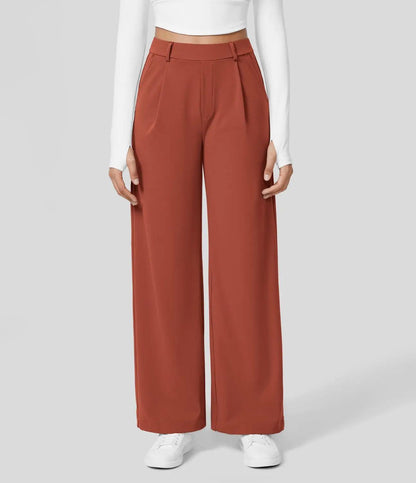 Natalya - Elegant straight-leg casual trousers