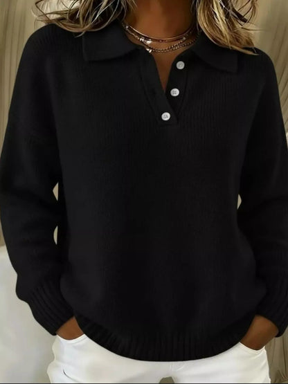 Divine - Cozy warm drop shoulder sweater