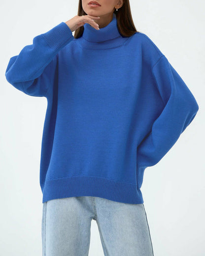 Zakiya - Chic oversized turtleneck sweater