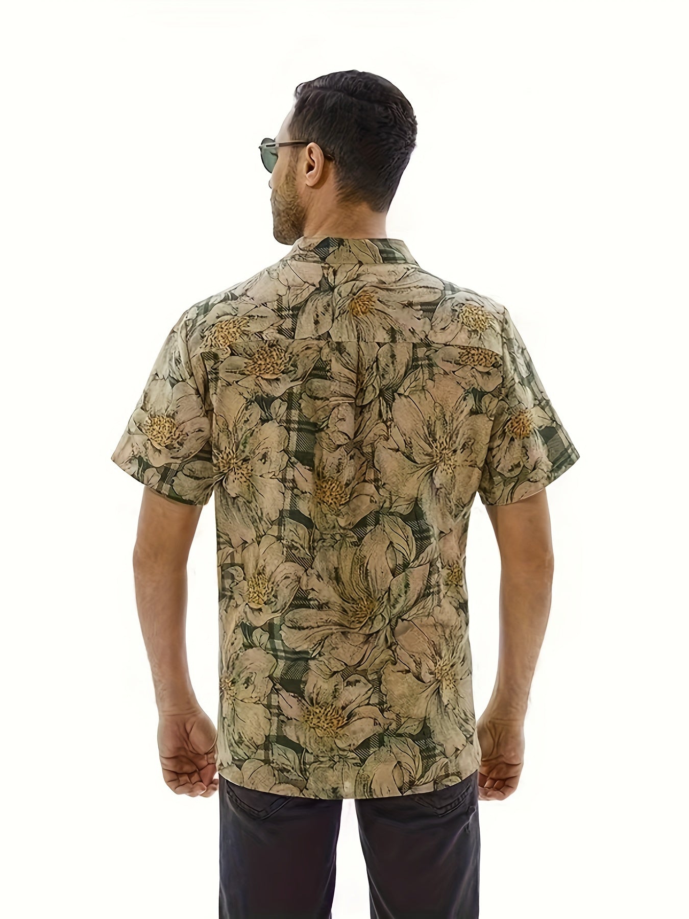 Cillian | Trendy Short-Sleeve Floral Shirt for Men | Cool, Stylish, Comfortable