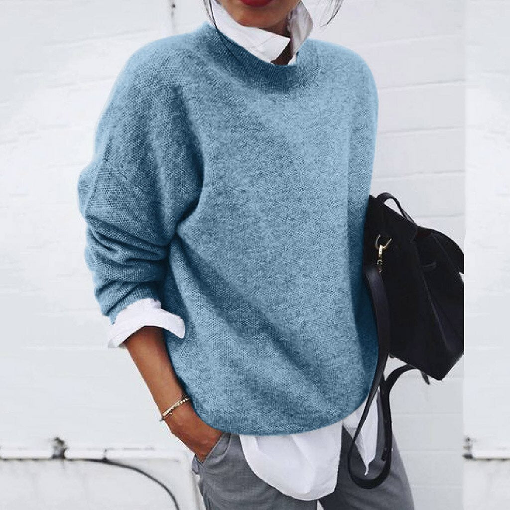 Saoirse | Women's Stylish Knit Winter Jumper | Long Sleeve, Warm, Chic Design