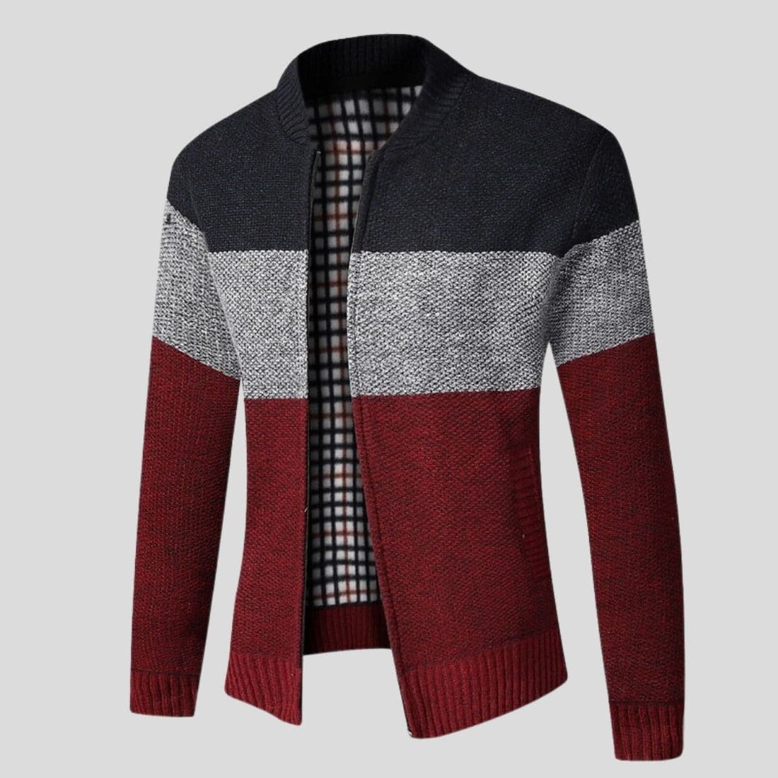 Niall | Luxurious Men's Knit Cardigan | Soft, Stylish, Versatile Elegance