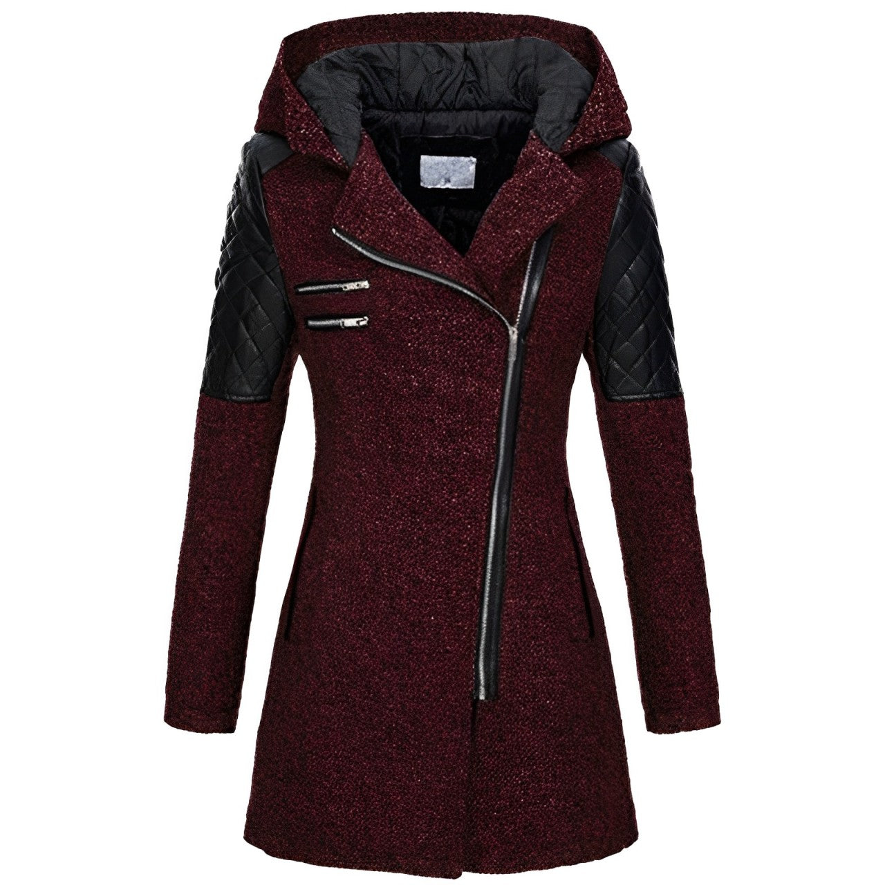 Lailani - Stylish warm jacket coat with a hood