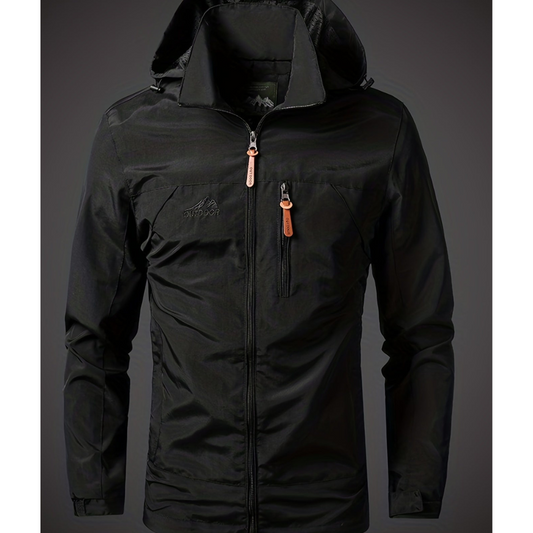 Caher | Men's Lightweight Waterproof Jacket for Hiking and Outdoor Adventures | Breathable, Stylish, Versatile