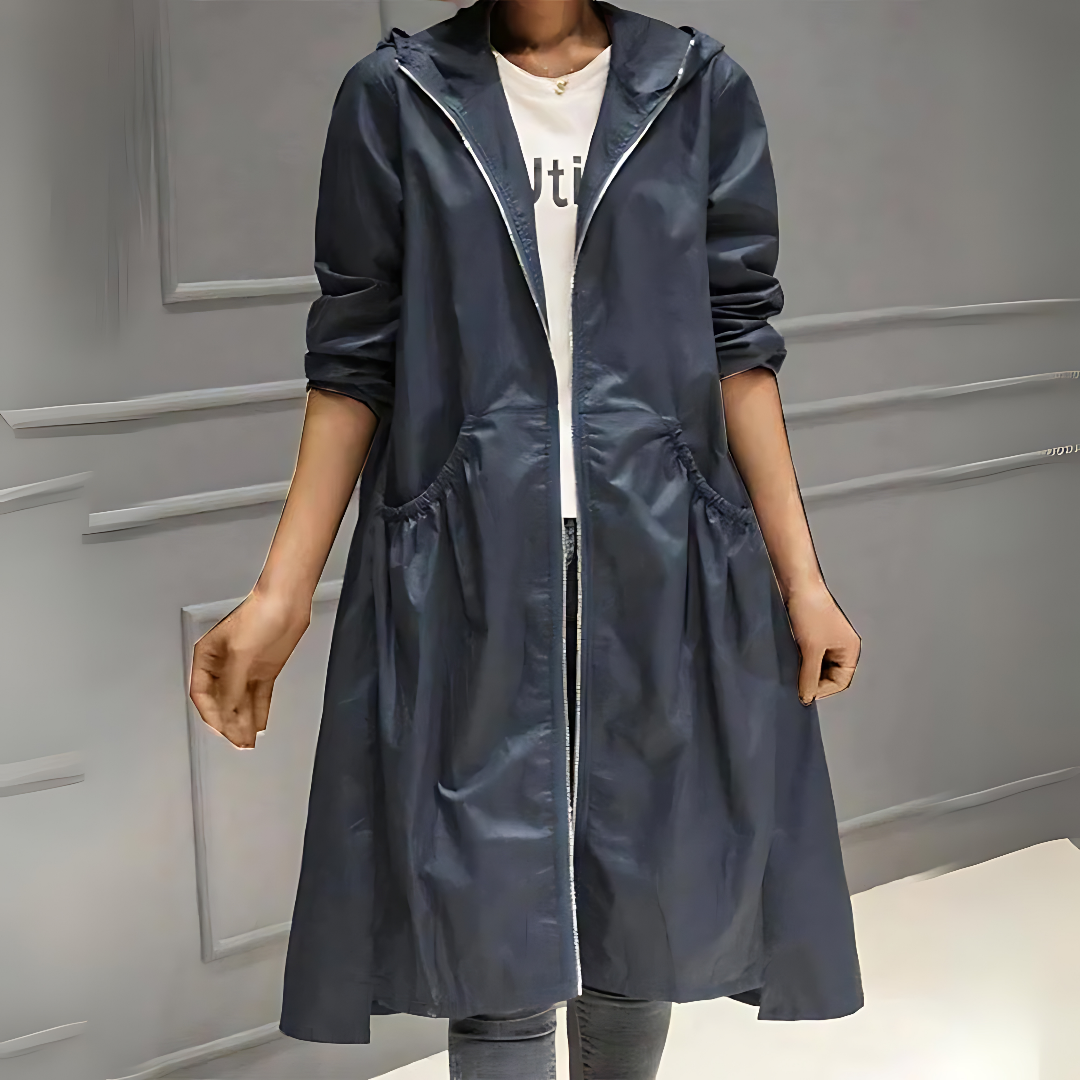 Emerald Isle | Elegant Women's Waterproof Trench Coat | Lightweight, Chic, Versatile