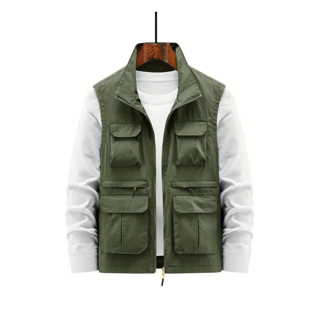 Glenmore | Men's Stylish Multi-Pocket Gilet for All Seasons | Lightweight & Durable