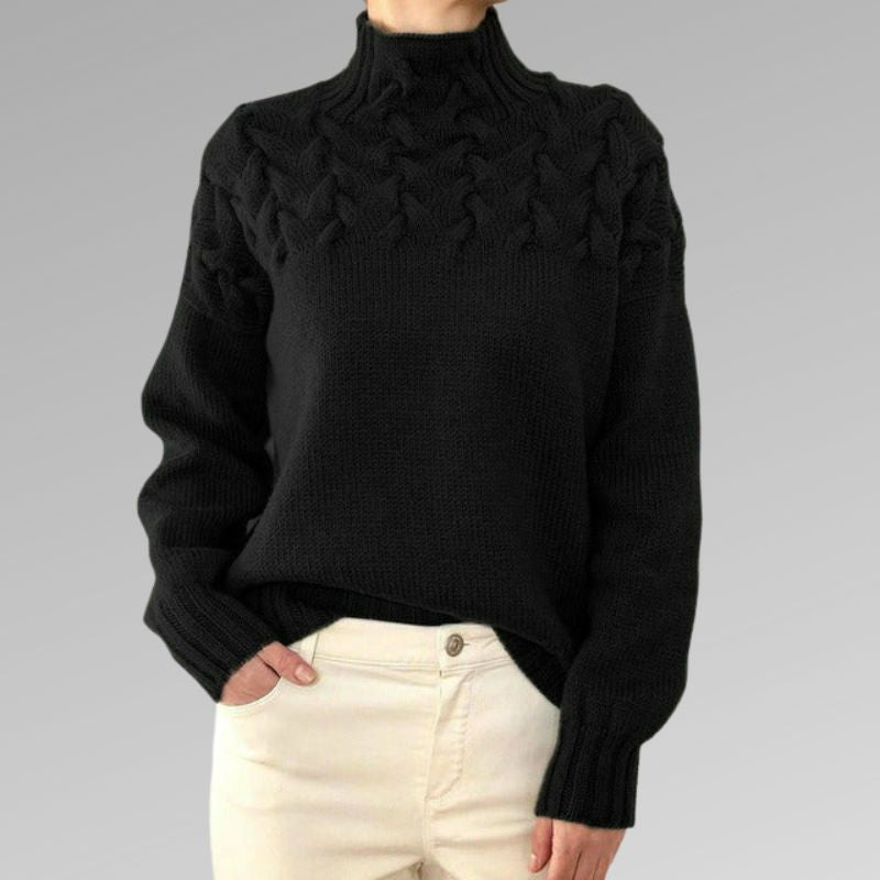 Aria | Women's Chic Turtleneck Knitwear | Elegant, Soft, All-Occasion Comfort