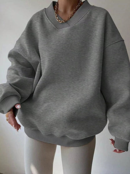Pauleen - Oversized Long-Sleeve Jumper