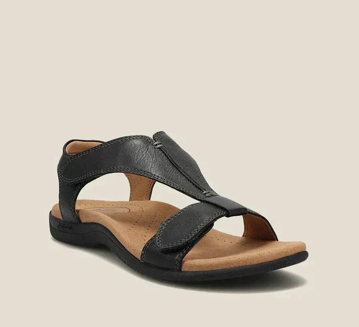 Aisling Leather Sandals | Adjustable Comfort for Summer 2023 | Stylish, Durable, Easy-Care