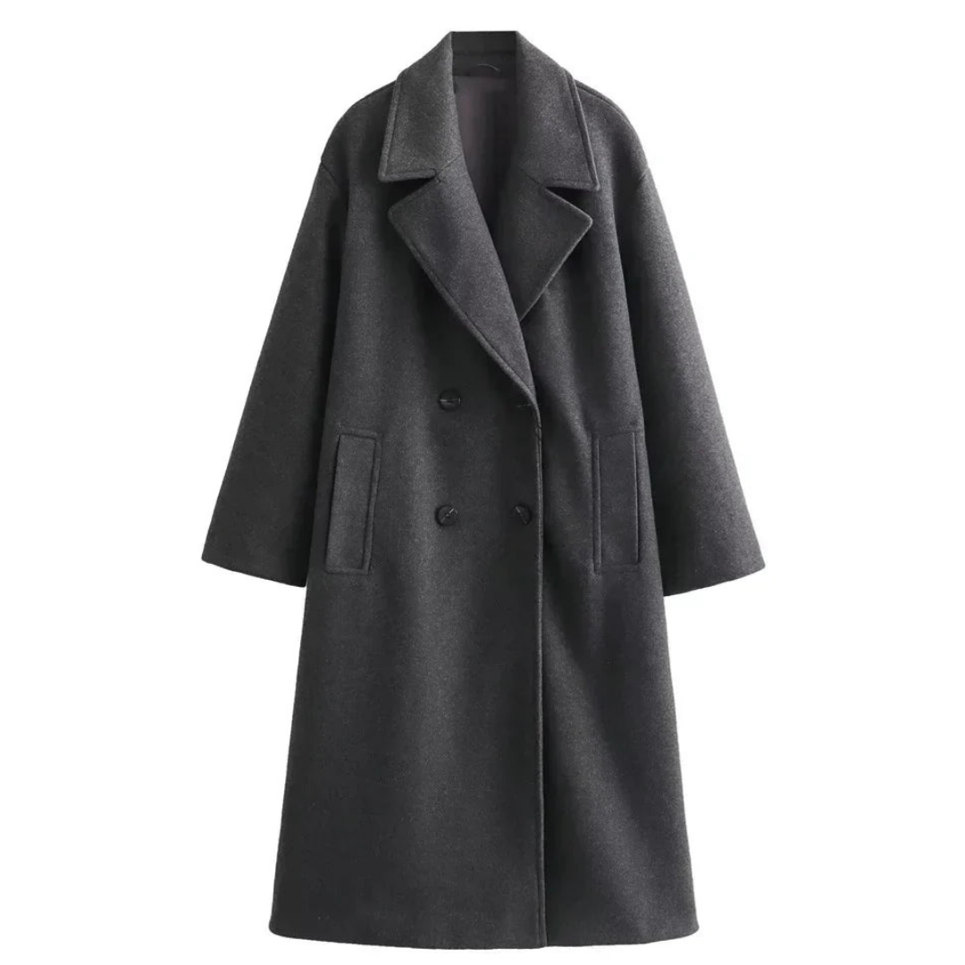 Clara | Chic Longline Women's Coat | Insulated, Water-Resistant, Elegant Design