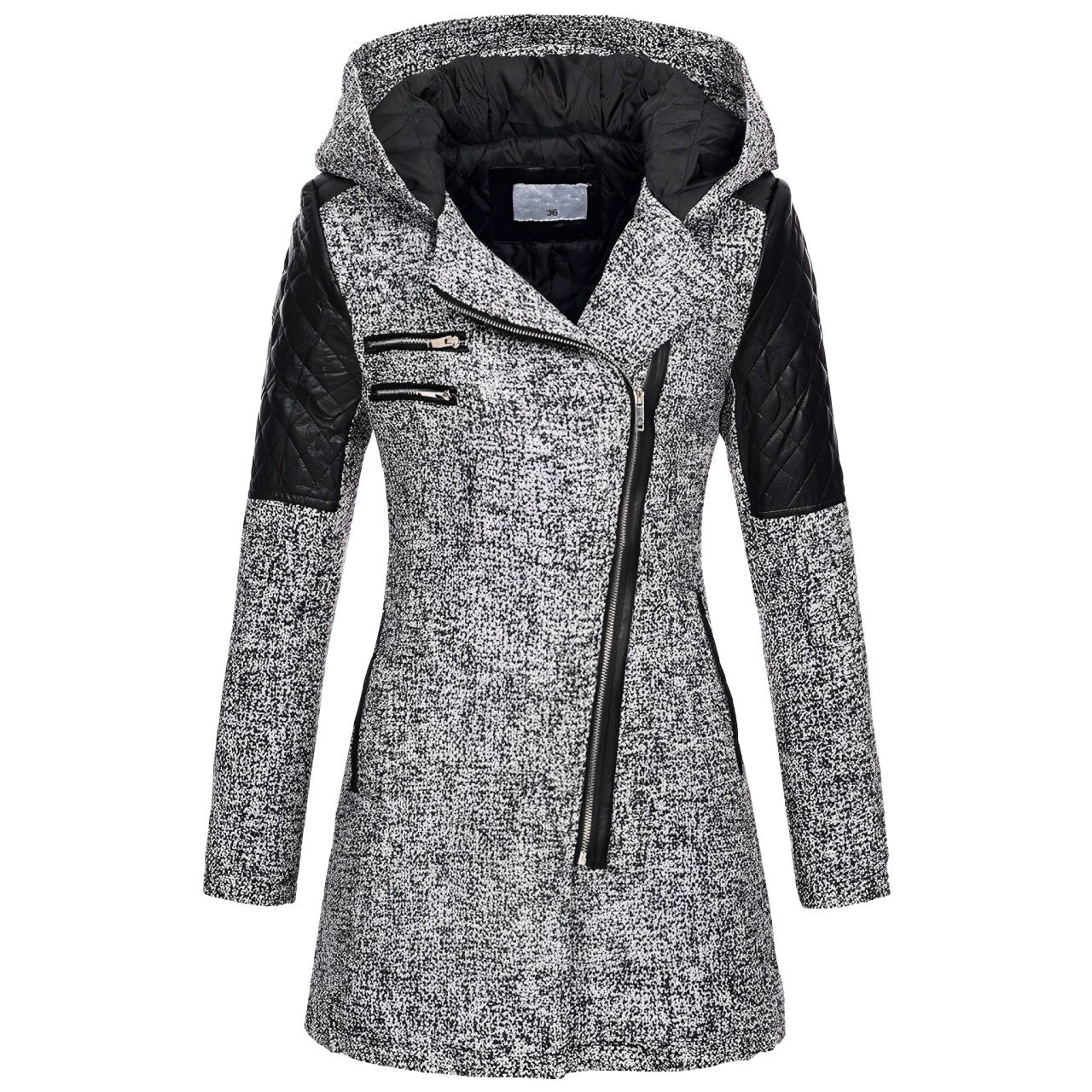Lailani - Stylish warm jacket coat with a hood
