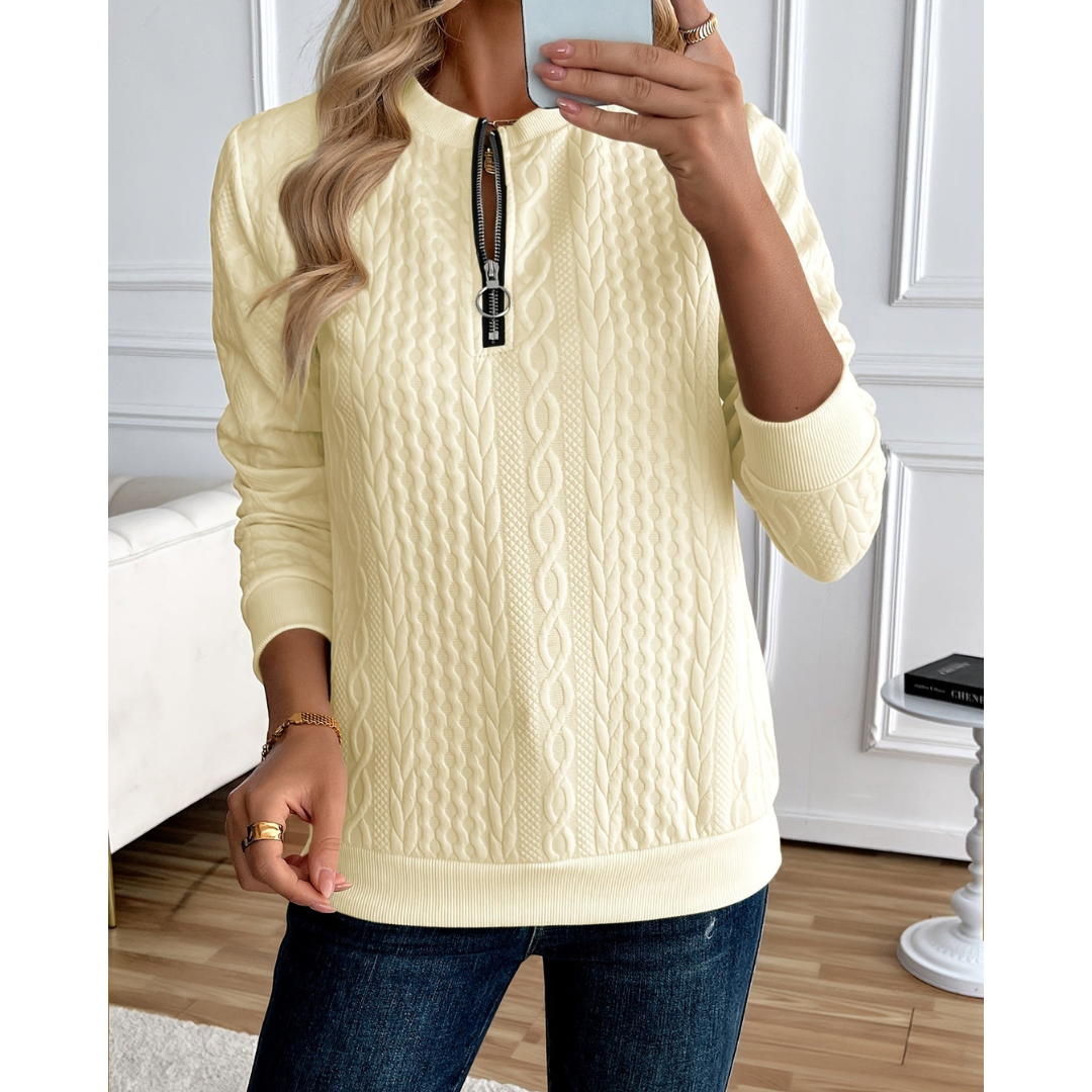 Niamh | Women's Luxe Long Sleeve Knitted Jumper | Warm, Stylish, Versatile