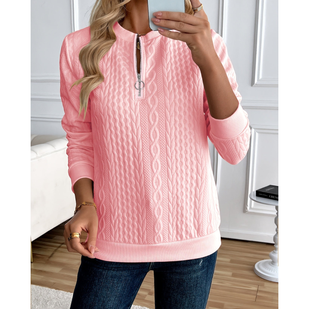 Niamh | Women's Luxe Long Sleeve Knitted Jumper | Warm, Stylish, Versatile