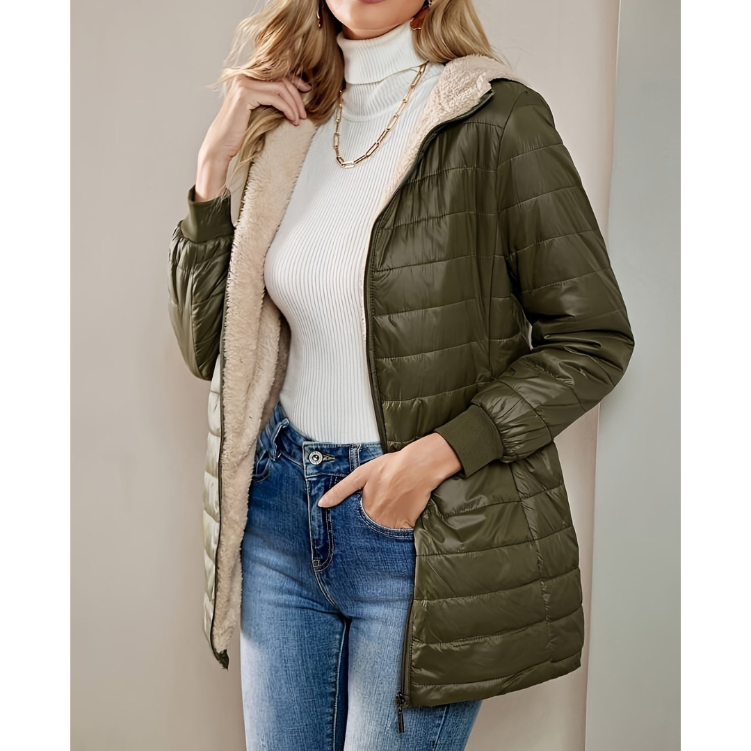 Eira | Women's Premium Insulated Puffer Jacket | Chic, Warm, Weather-Resistant