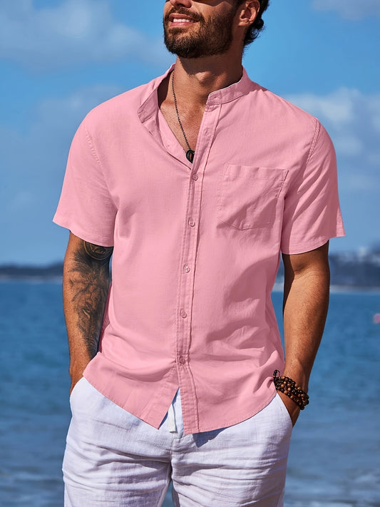 Cormac | Stylish Men's Casual Shirt for Effortless Summer Elegance | Relaxed Fit, Versatile Design