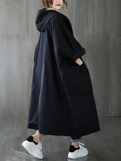 Fionnuala | Elegant Hooded Trench Coat for Women | Chic, Versatile, Comfortable