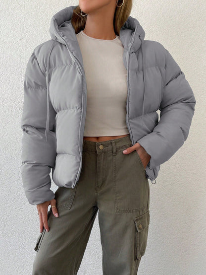 Shireen - Stylish padded warm hoodie jacket