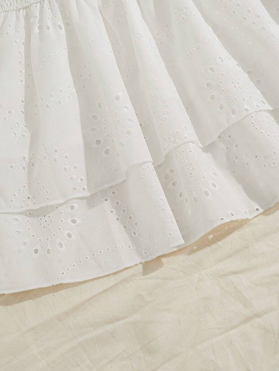 Women’s Summer Mini Smock Dress | Strapless, Ruffle