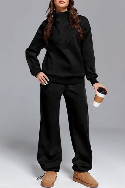 Fabiana - Cozy warm loose sweater and pants set
