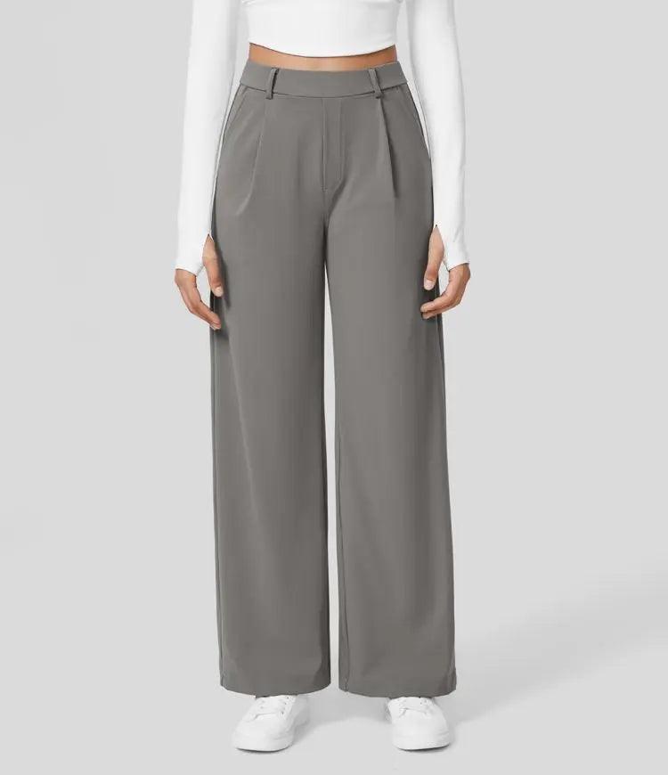 Natalya - Elegant straight-leg casual trousers