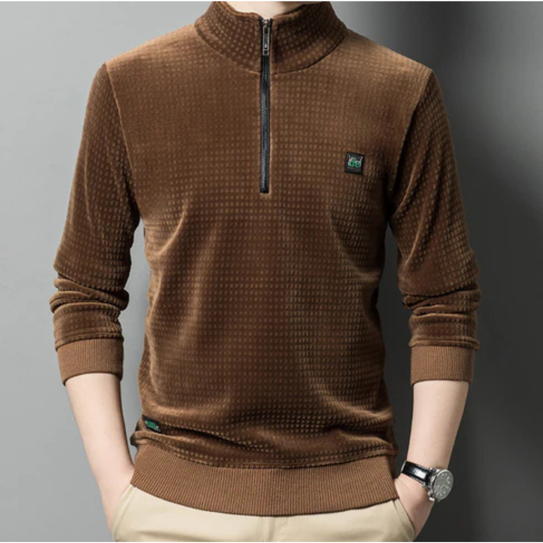 Cillian | Men's Stylish Half Zip Sweater | Warmth, Comfort, Versatile Fit