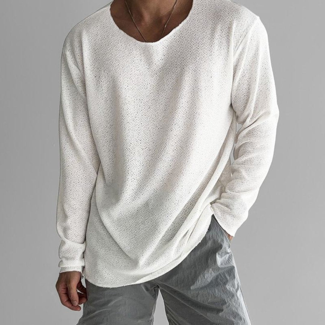 Liam's Luxe | Oversized Long Sleeve Shirt for Stylish Comfort | Timeless, Versatile